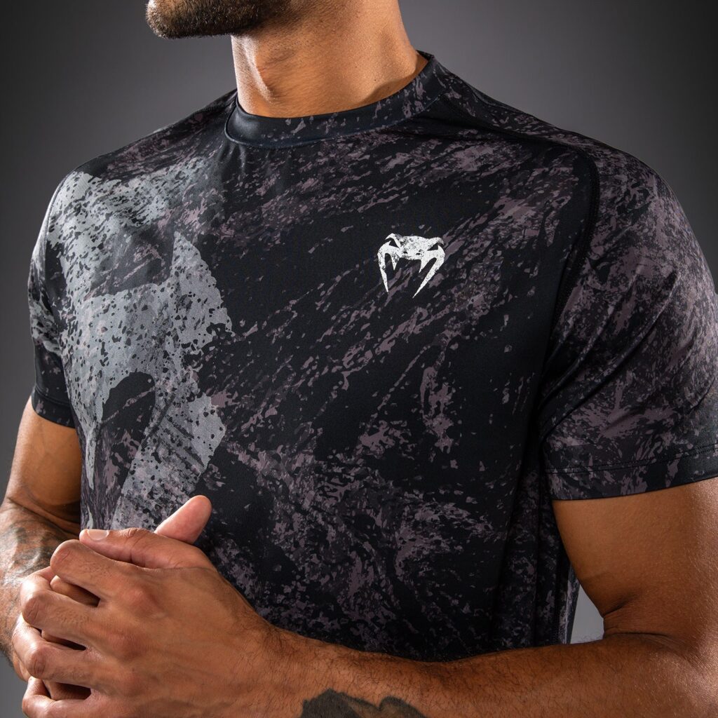 Футболка Venum Rage & Workout Dry Tech - Black/Grey