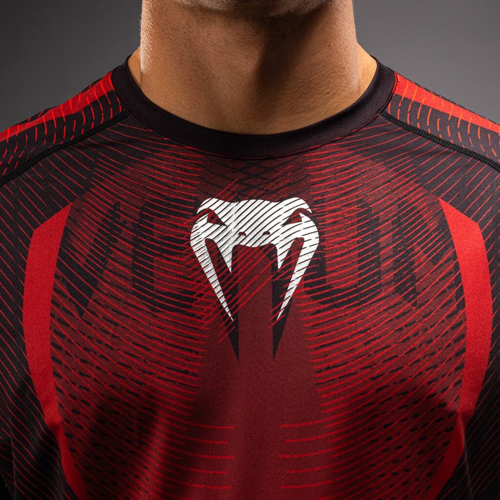 Футболка Venum Galactic 3.0 Dry Tech - Red/Silver