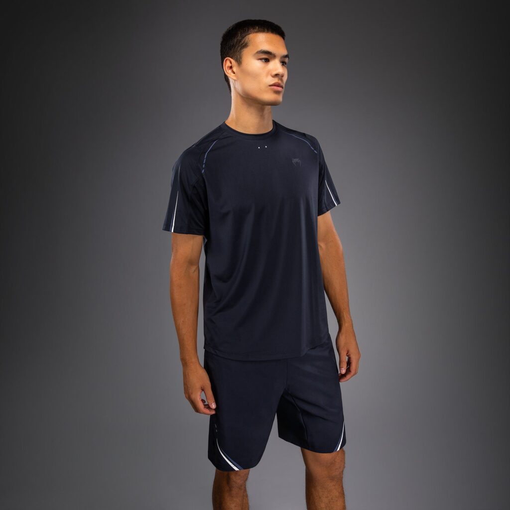 Футболка Venum G-Core Dry Tech - Navy Blue/White