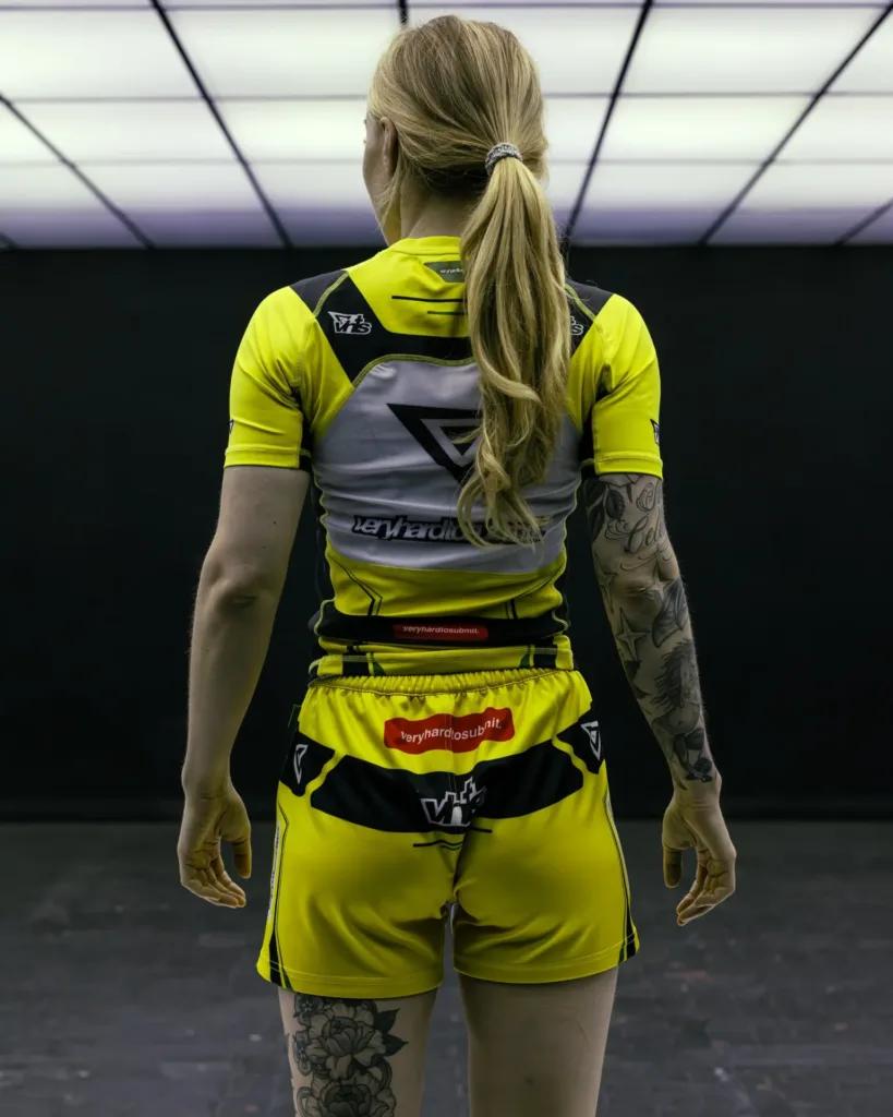Рашгард "Racer" Short Sleeves Yellow
