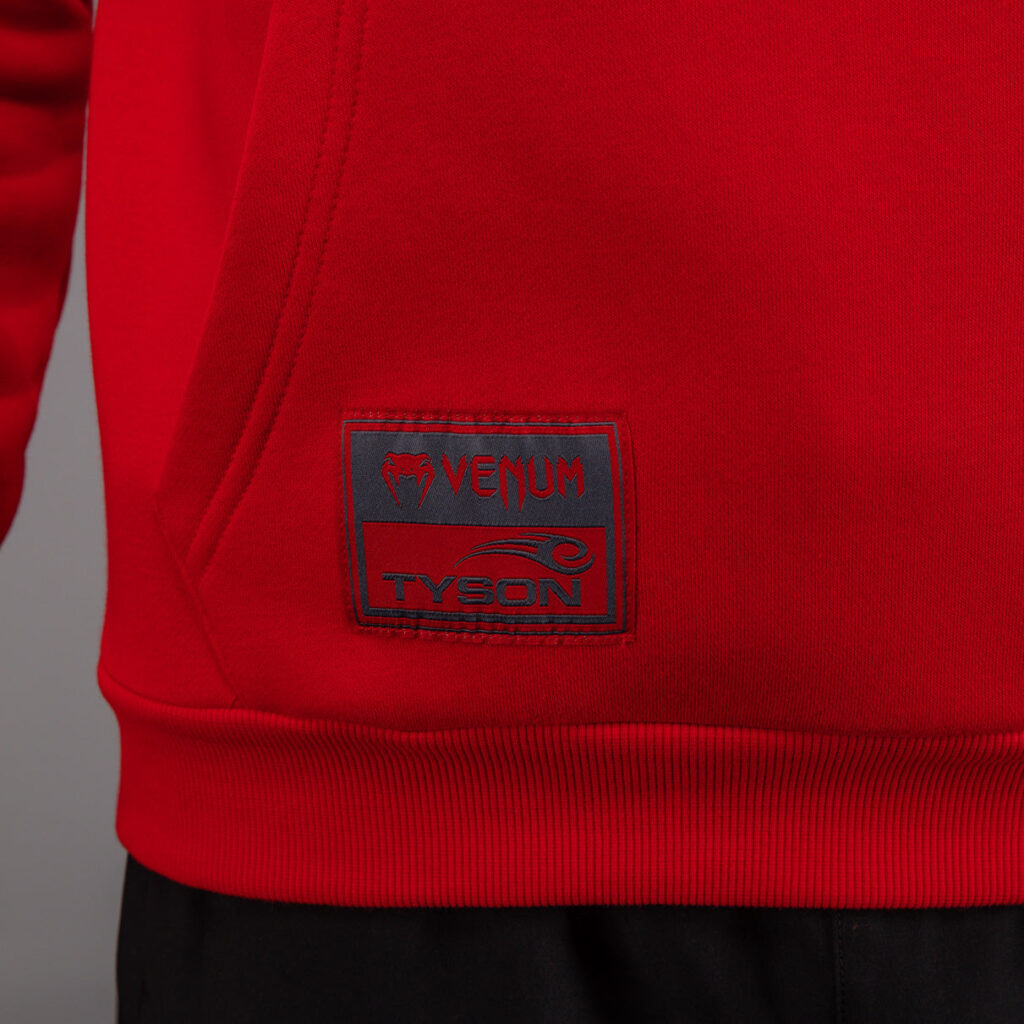 Худи Venum x Mike Tyson Tiger - Intense Red/Deep Black