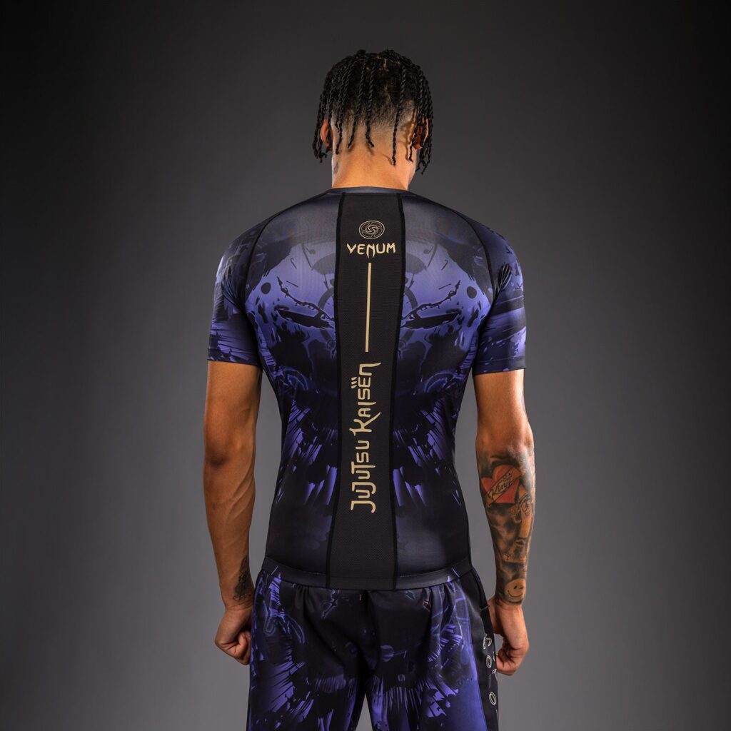 Рашгард Jujutsu Kaisen x Venum Gojo Short Sleeve - Purple