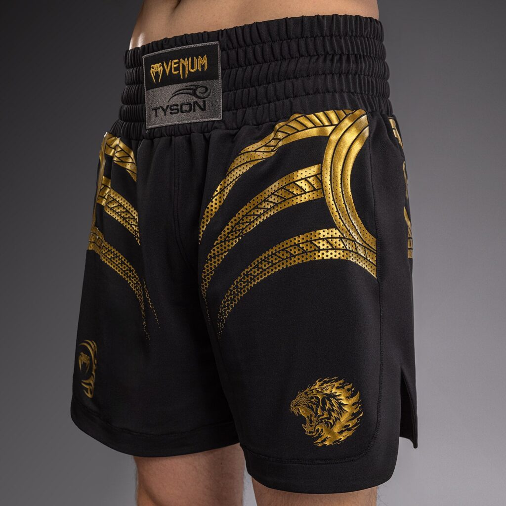 Шорты Venum x Mike Tyson Tiger Boxing - Black/Gold