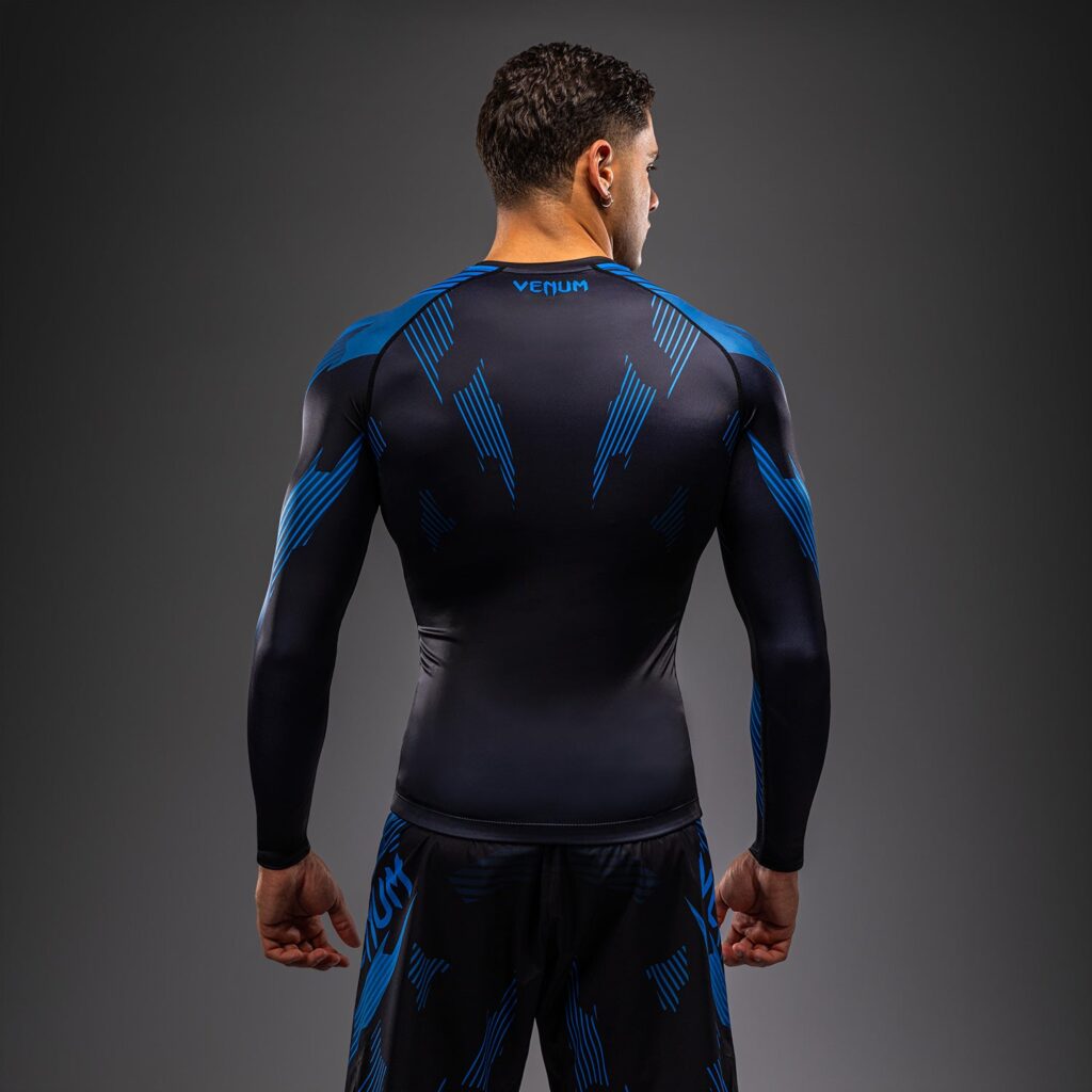 Рашгард Venum No-Gi 6.0 Long Sleeve - Black/Blue