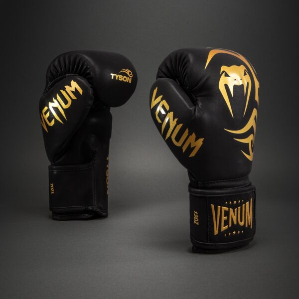 Перчатки Venum Mike Tyson Replica Boxing s - Black/Gold
