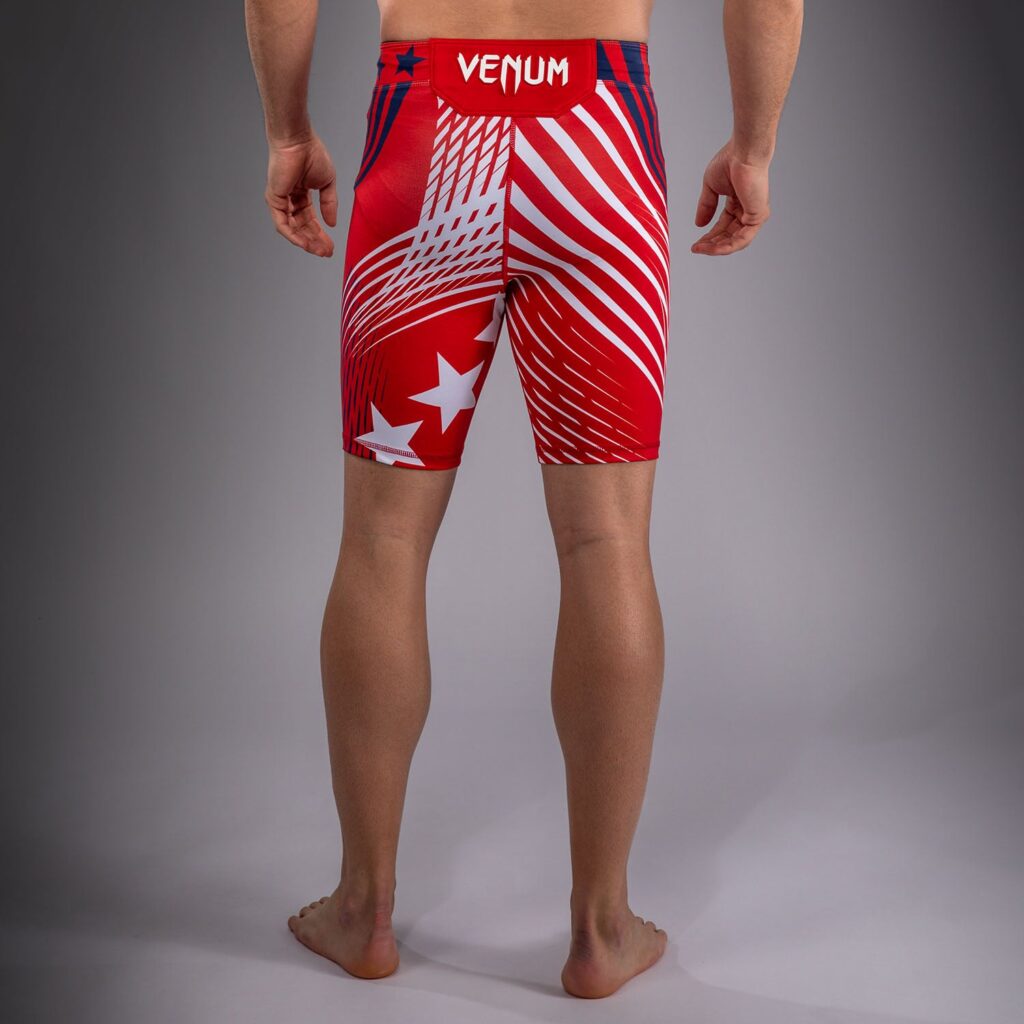 Шорты Men's Official UFC Freedom 250 by Venum Red Authentic Fight Night Vale Tudo