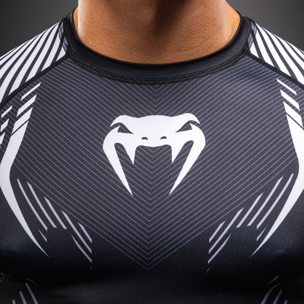Рашгард Venum No-Gi 6.0 Long Sleeve - Black/White