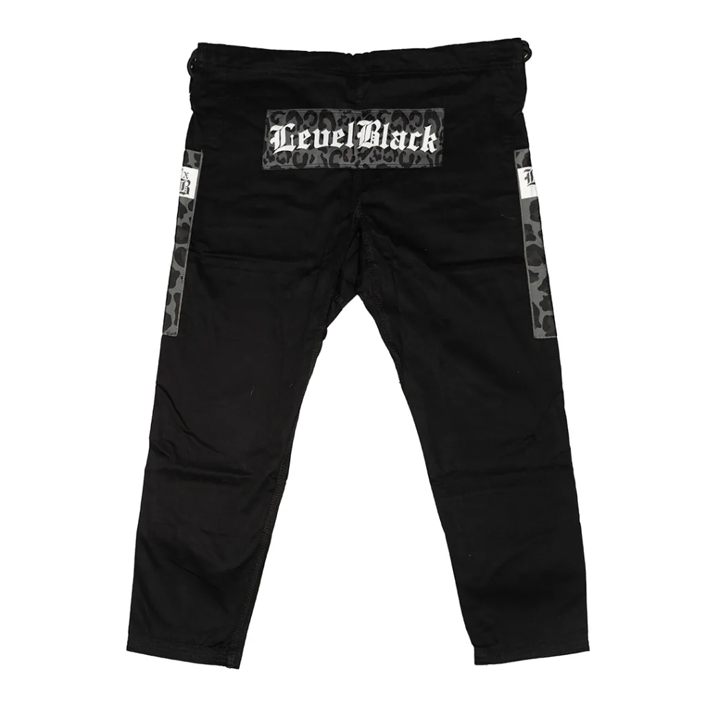 Кимоно Level x Black NINJA SHIT V3 - Black