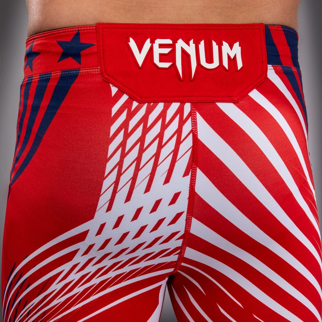 Шорты Men's Official UFC Freedom 250 by Venum Red Authentic Fight Night Vale Tudo