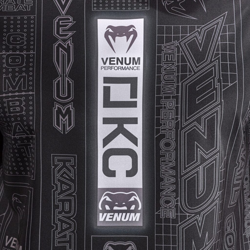 Футболка Karate Combat by Venum Dry-Tech - Black/Grey