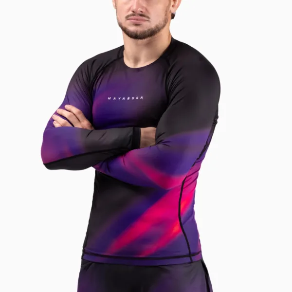 Рашгард Hayabusa Men’s Apex Nova Long Sleeve - Ultraviolet Purple