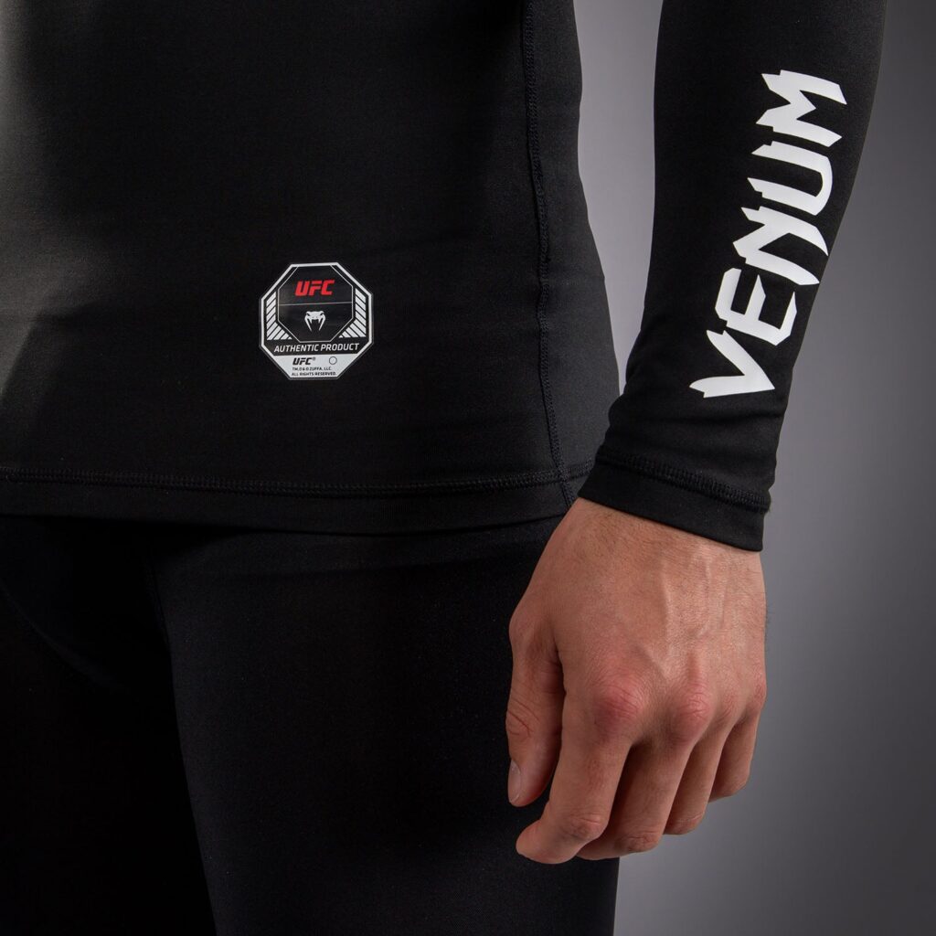 Рашгард Venum UFC Unity by Venum Authentic Fight Week Men's Performance Long Sleeve - Black