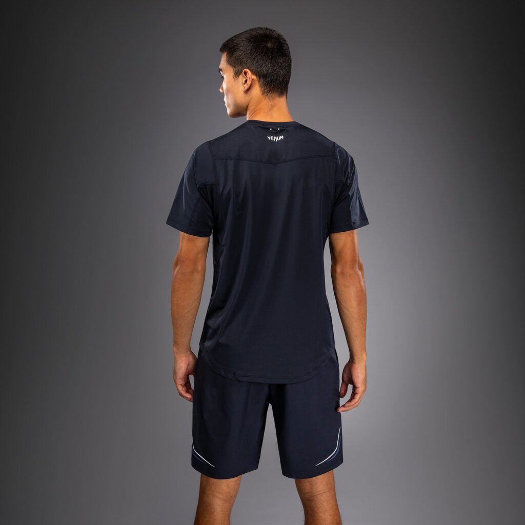 Футболка Venum G-Core Dry Tech - Navy Blue/White