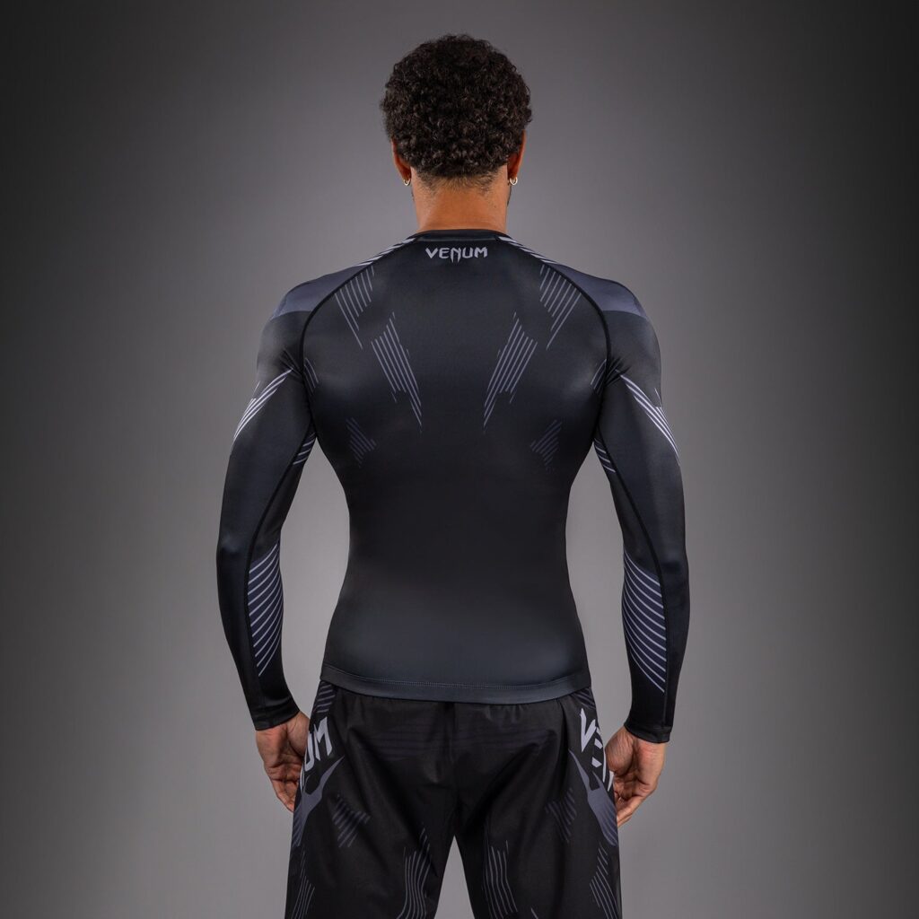 Рашгард Venum No-Gi 6.0 Long Sleeve - Black/Grey