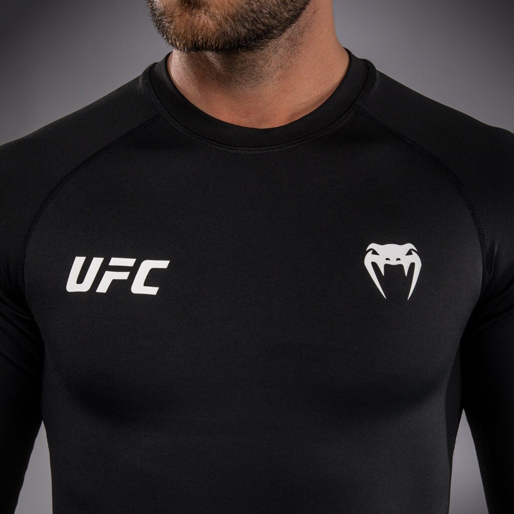 Рашгард Venum UFC Unity by Venum Authentic Fight Week Men's Performance Long Sleeve - Black