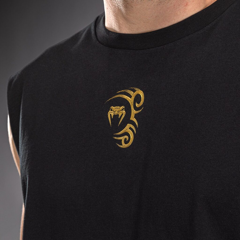 Футболка Venum x Mike Tyson Tiger Sleeveless - Black/Gold