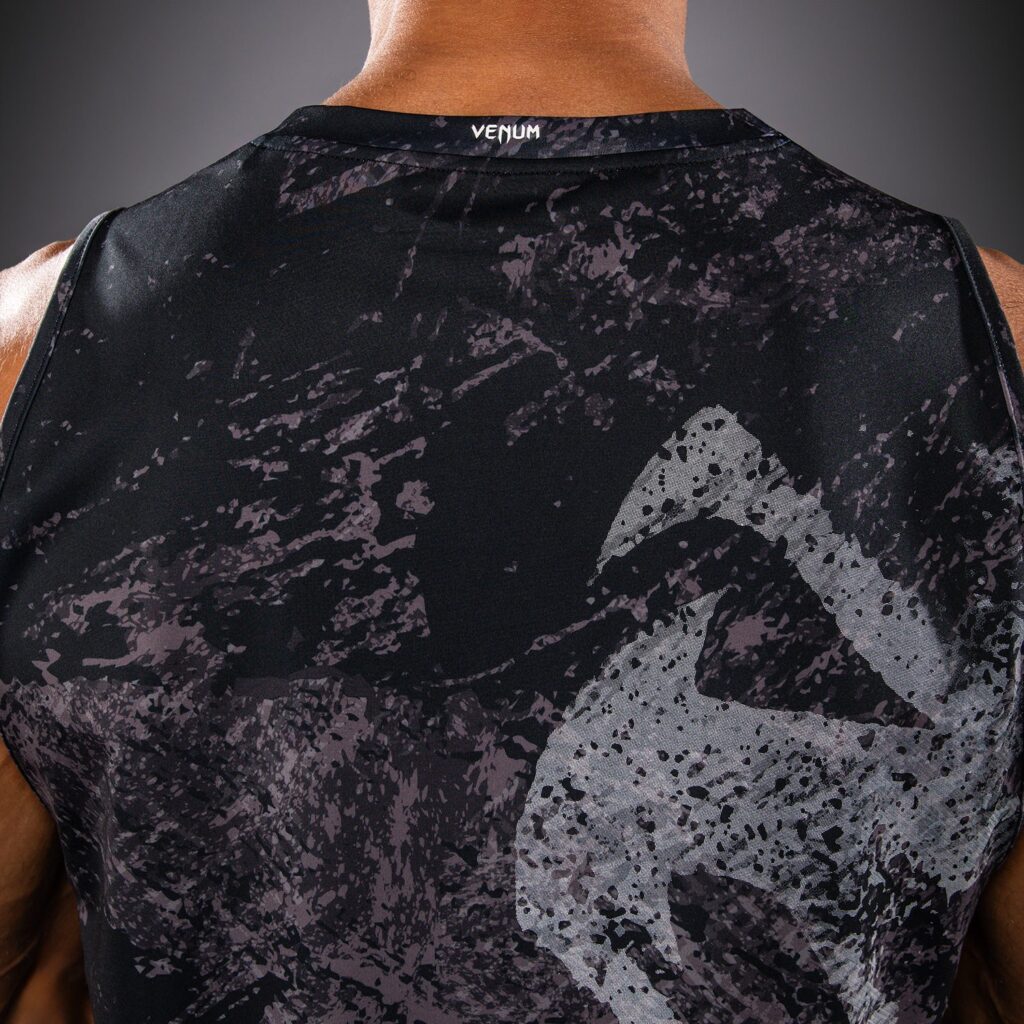 Venum Rage & Workout Dry Tech Tank Top - Black/Grey