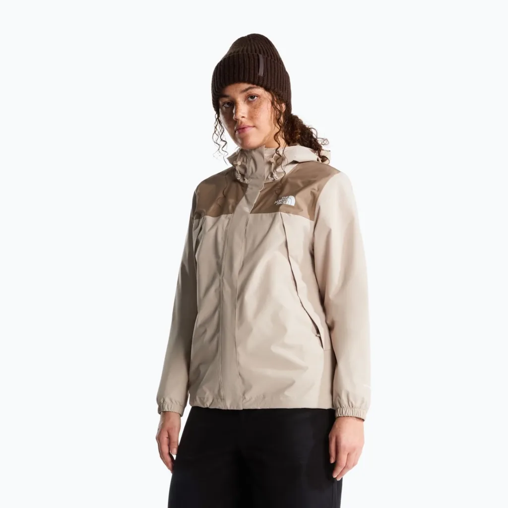 Женская ветровка The North Face Antora Rain timeless taupe/garnet