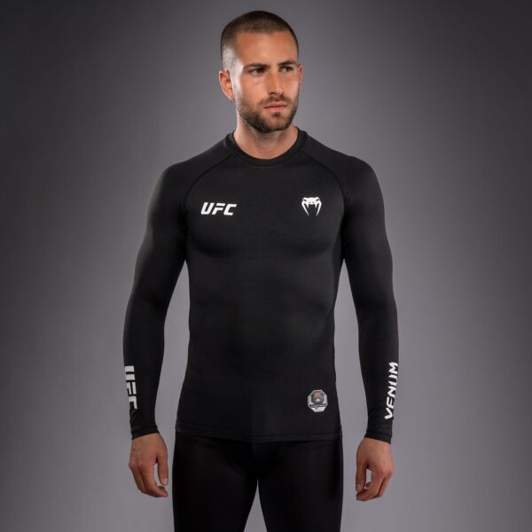 Рашгард Venum UFC Unity by Venum Authentic Fight Week Men's Performance Long Sleeve - Black