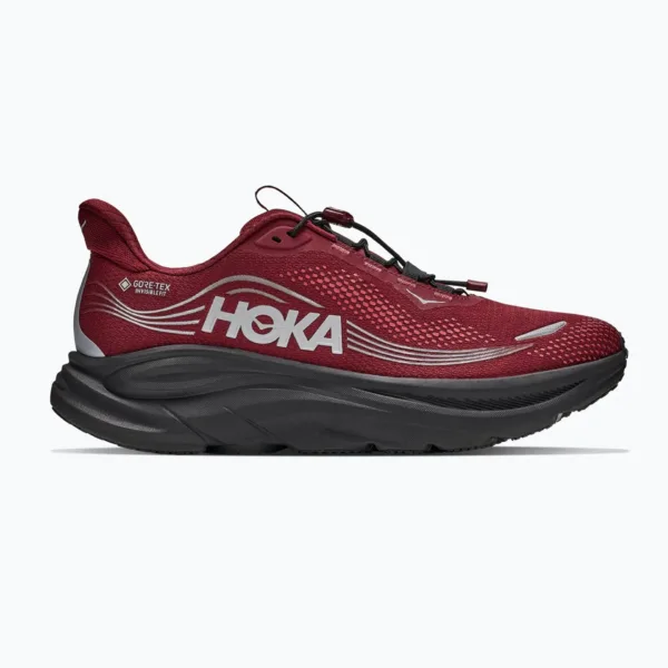 Кроссовки для бега HOKA Clifton 11 GTX varsity burgundy/carbon black
