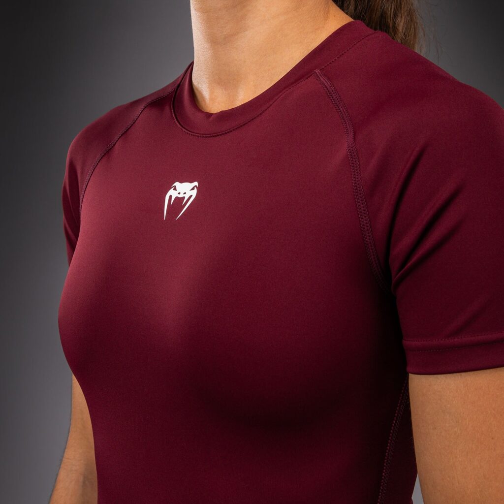 Рашгард Venum Aero XT Short Sleeve - Plum