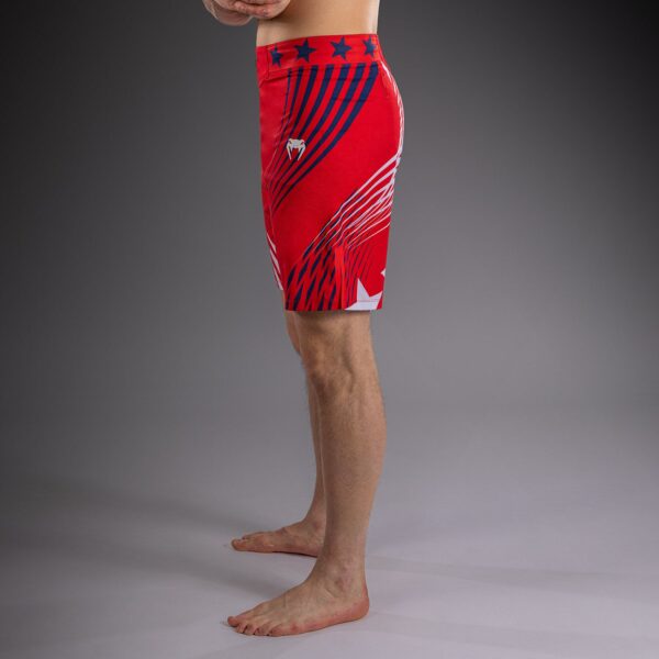 Шорты Men's Official UFC Freedom 250 by Venum Red Personalized Authentic Fight Night Long Fit Fight
