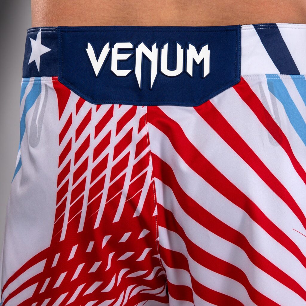 Шорты Men's Official UFC Freedom 250 by Venum White Authentic Fight Night Long Fit Fight