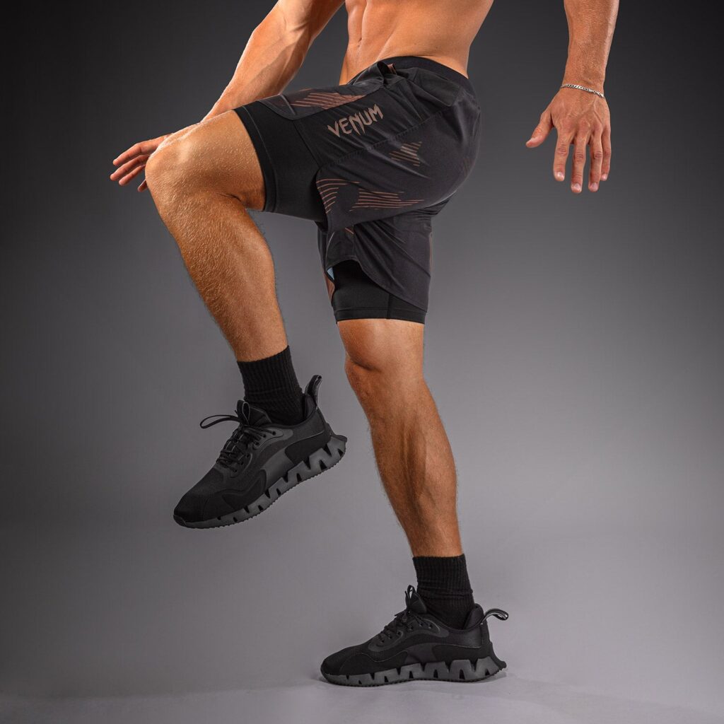 Шорты Venum No- 6.0 Training Shorts - Black/Brown