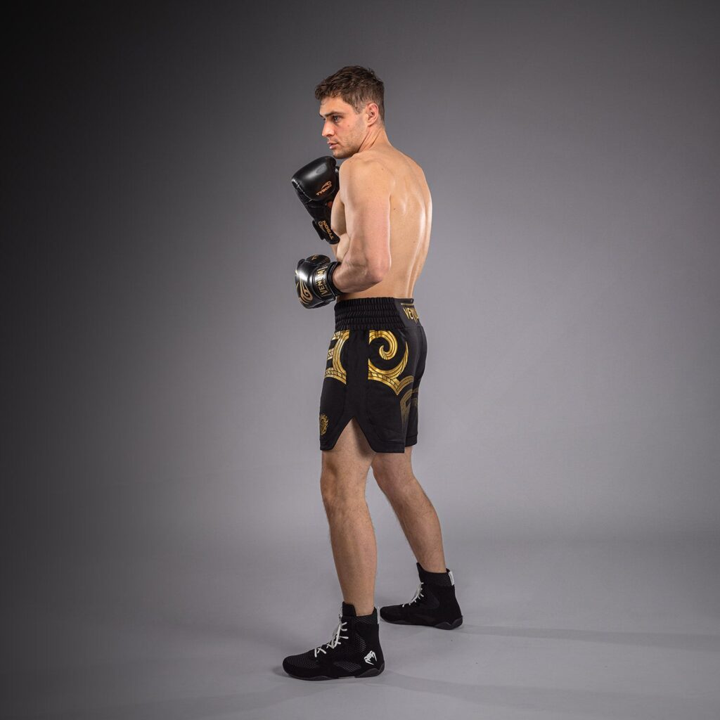 Шорты Venum x Mike Tyson Tiger Boxing - Black/Gold