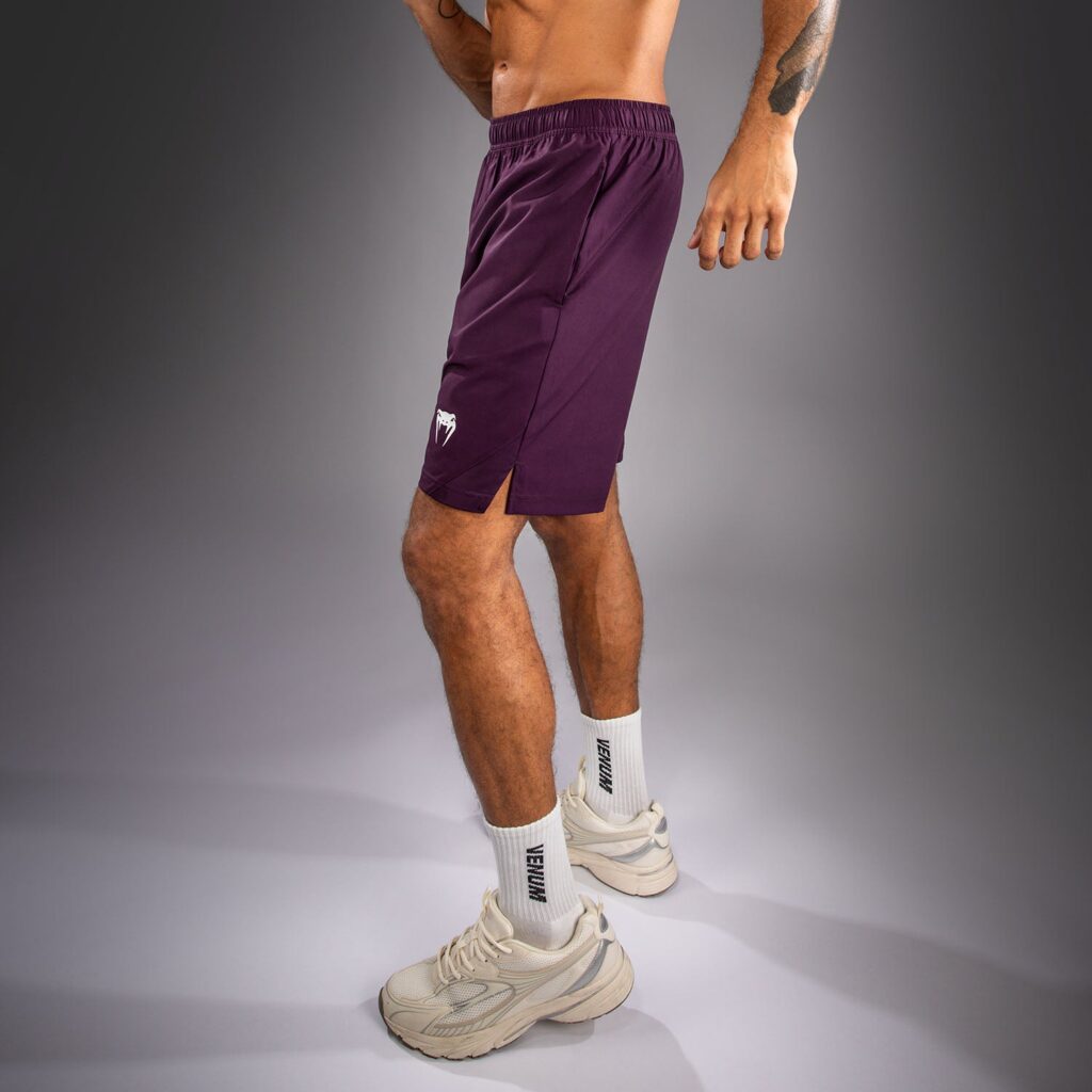 Шорты Venum Contender Training - Dark Purple/ White