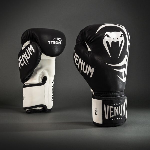 Перчатки Venum Mike Tyson Replica Boxing s - Deep Black/Optical White
