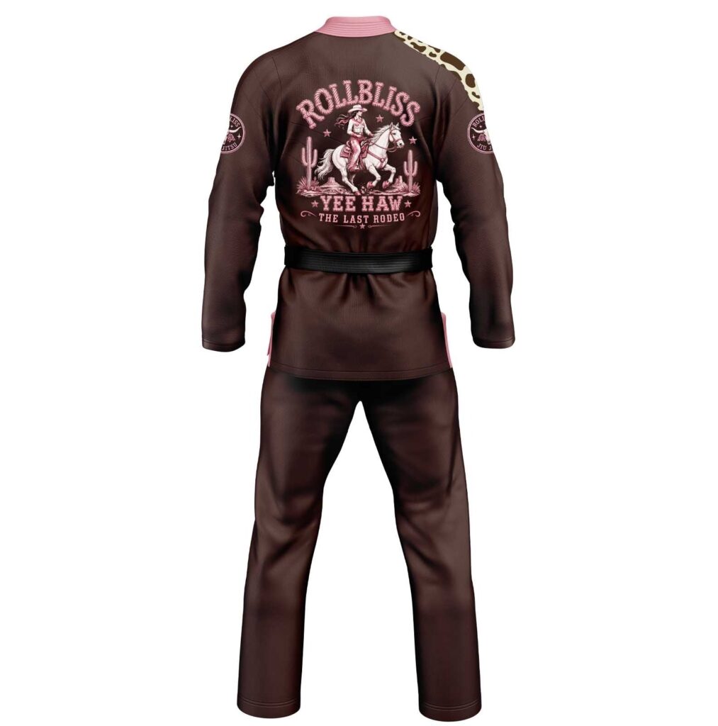 Rollbiss Кимоно Brown CowGirl Yee Haw BJJ