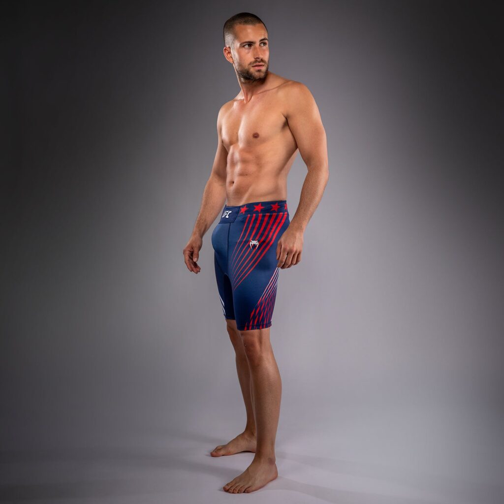 Шорты Men's Official UFC Freedom 250 by Venum Blue Authentic Fight Night Vale Tudo