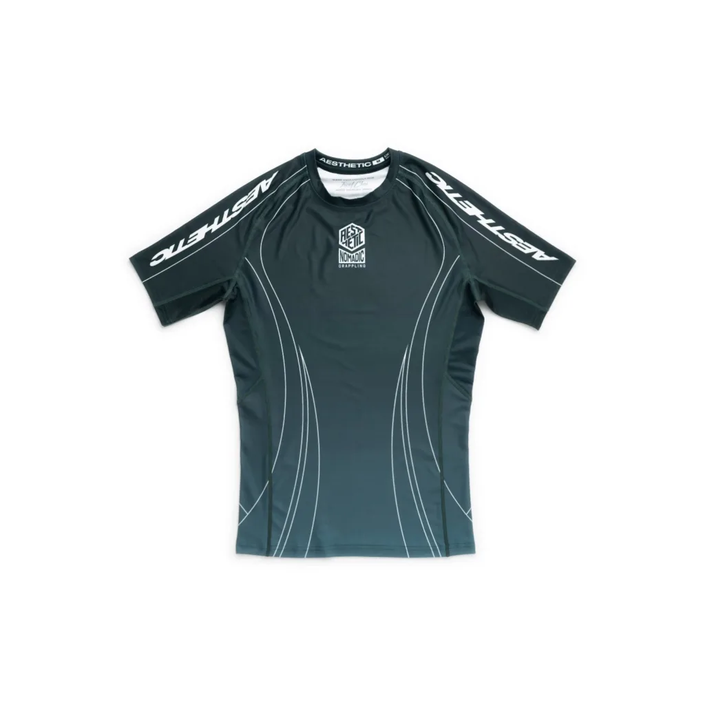Рашгард Aesthetic 'Petrol Blue' ADCC 2026 Jozef Chen