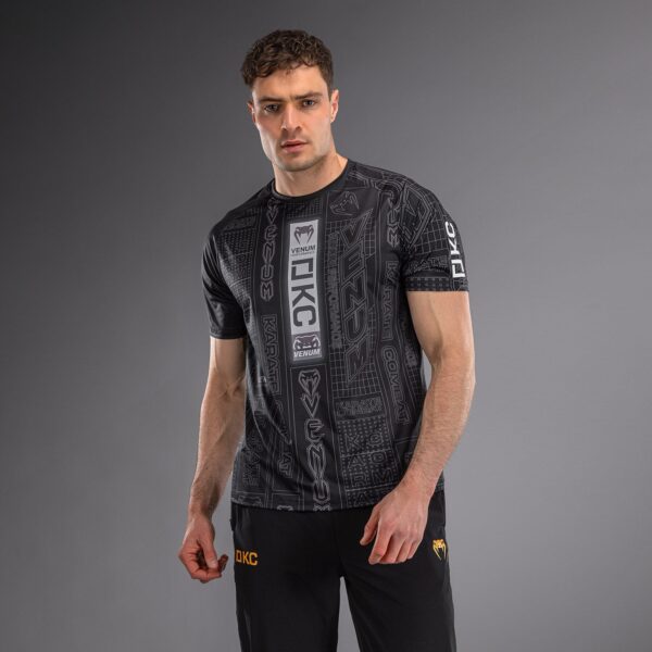 Футболка Karate Combat by Venum Dry-Tech - Black/Grey