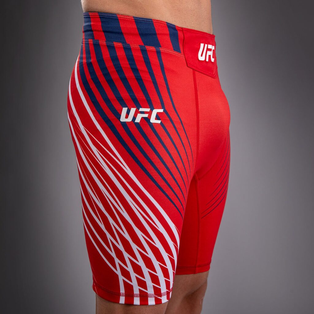 Шорты Men's Official UFC Freedom 250 by Venum Red Authentic Fight Night Vale Tudo