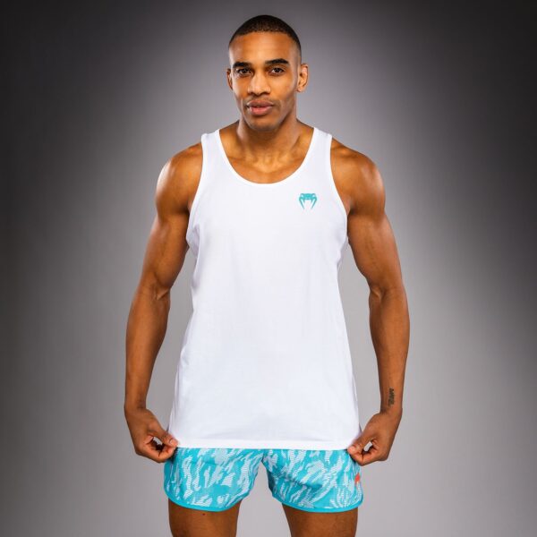 Venum Aqua Tank Top - White/Turquoise