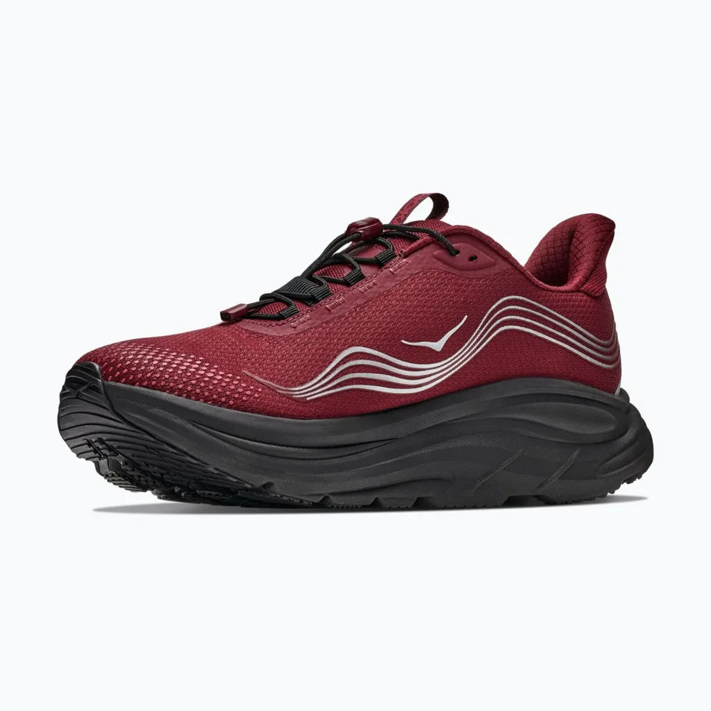 Кроссовки для бега HOKA Clifton 11 GTX varsity burgundy/carbon black