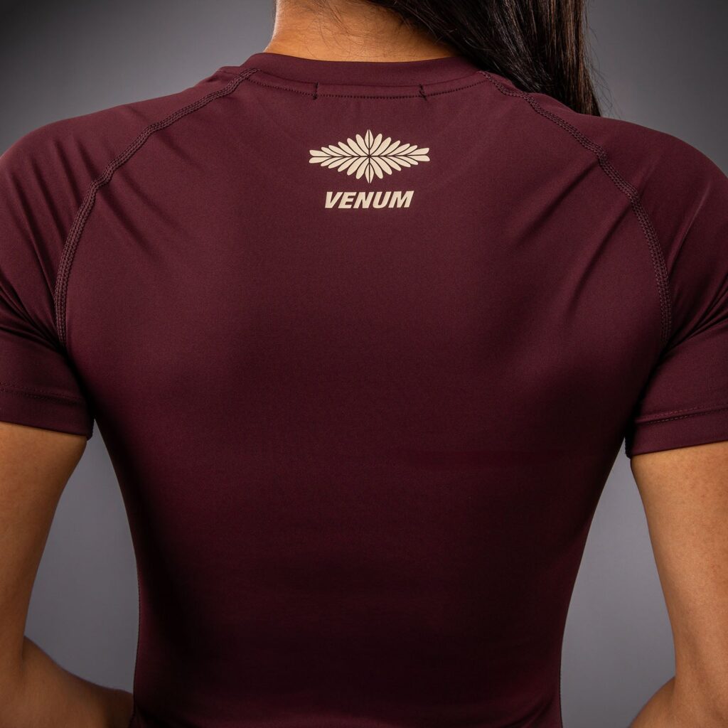 Рашгард Venum Talisman Short Sleeve - Plum