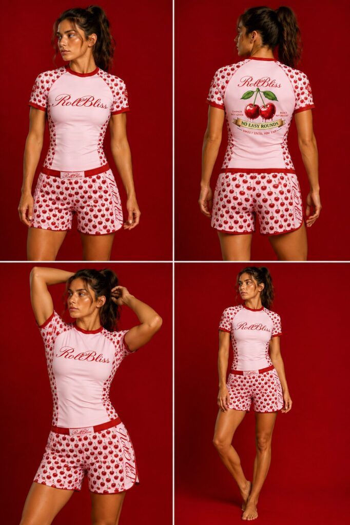 Rollbiss Рашгард Cherry Bomb BJJ