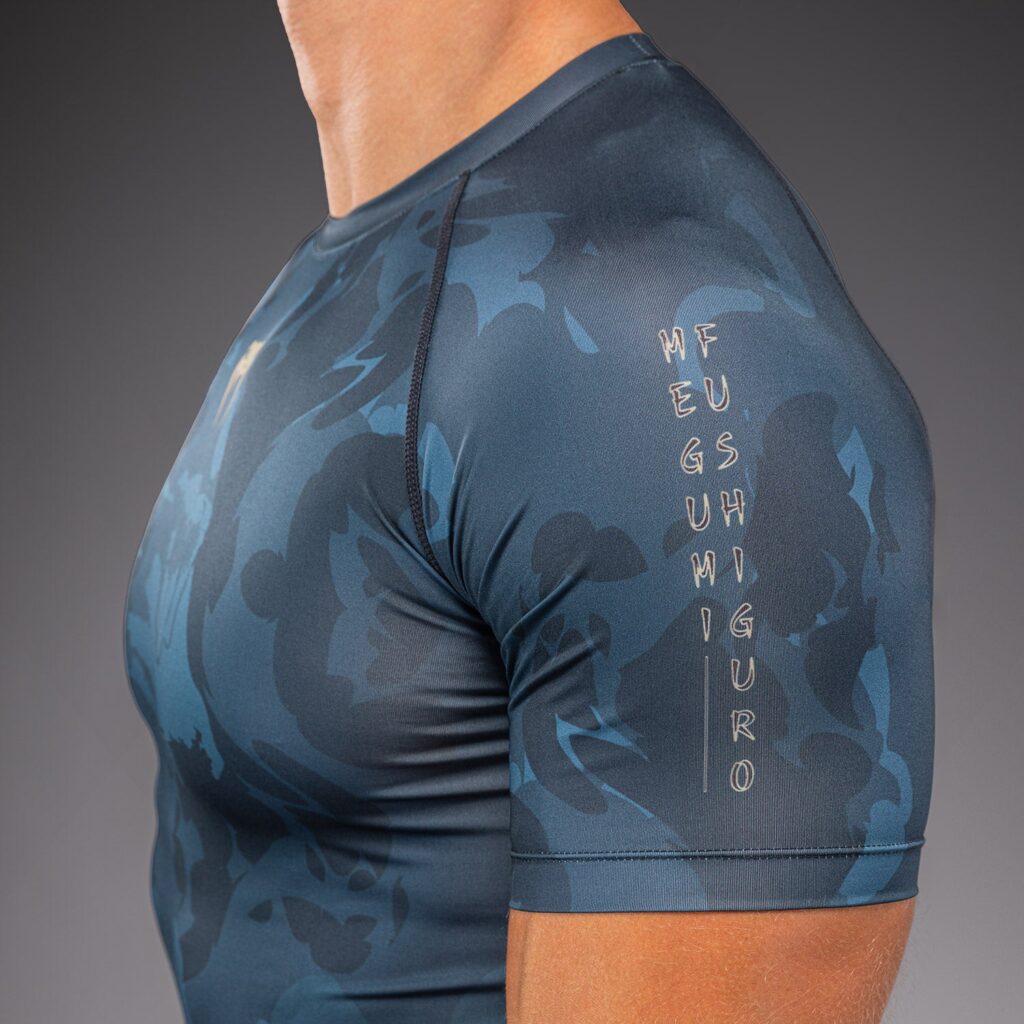 Рашгард Jujutsu Kaisen x Venum Fushiguro Short Sleeve - Ocean Blue