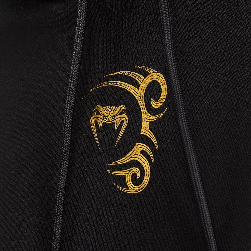 Худи Venum x Mike Tyson Tiger - Black/Gold