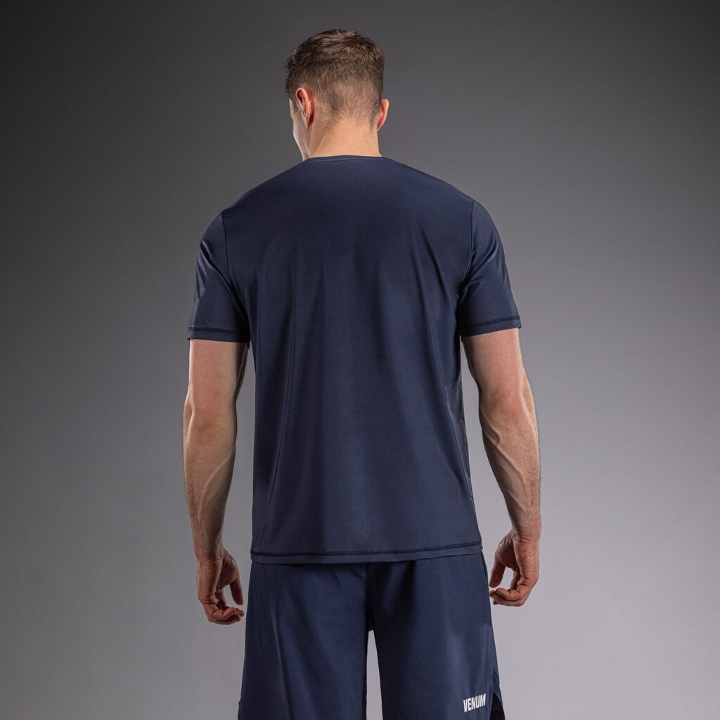 Футболка Venum Classic Dry Tech - Navy Blue/White