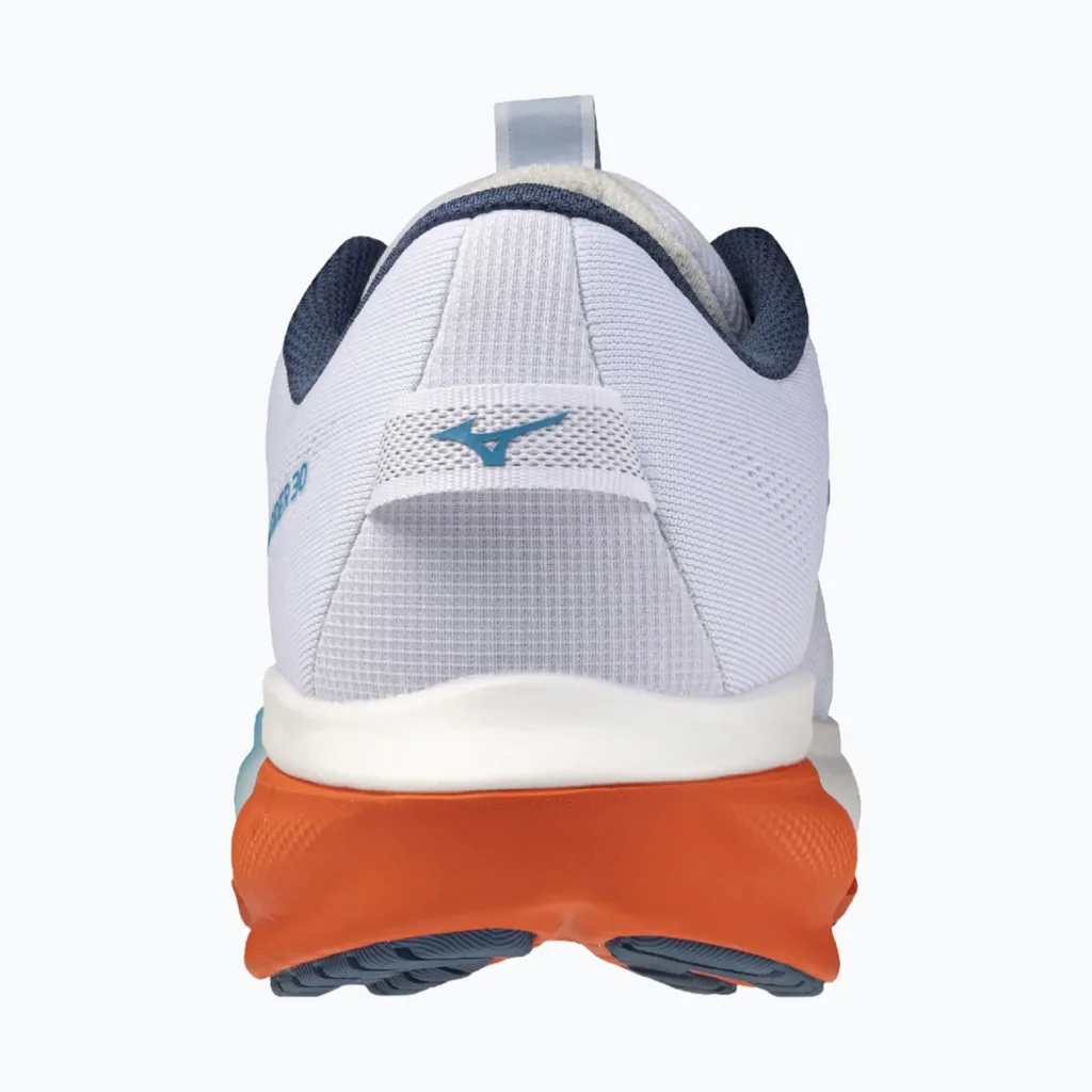 Кроссовки для бега Mizuno Wave Rider 30 white/blue jewel/orange