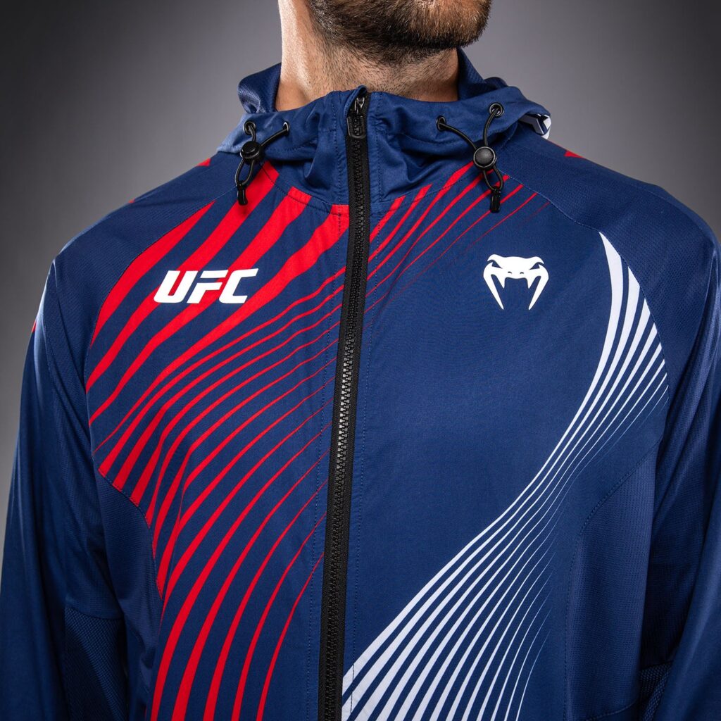 Худи Men's Official UFC Freedom 250 by Venum Blue Authentic Fight Night Walkout
