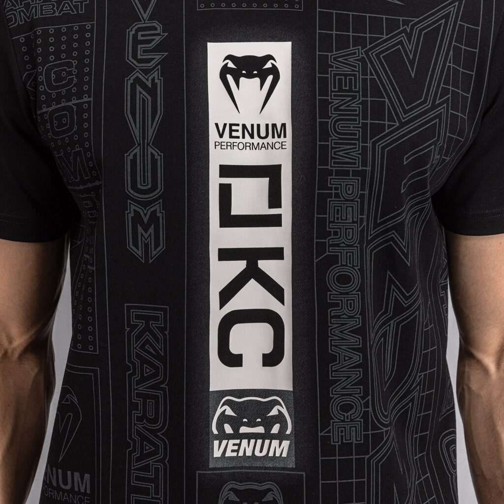 Футболка Karate Combat by Venum - Black/Grey