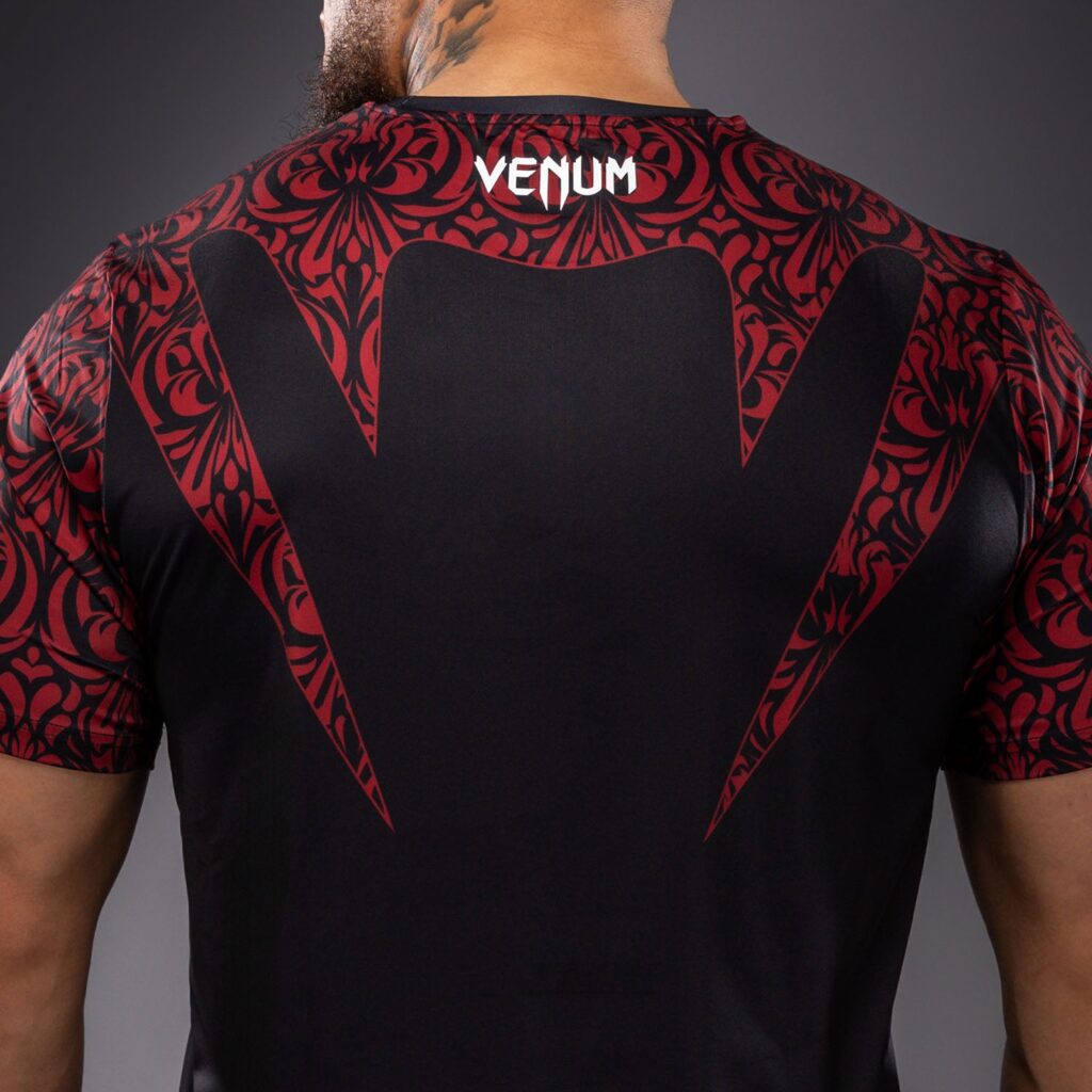 Футболка Venum Bulgarian Top Team (BTT) Dry-Tech - Black/Red