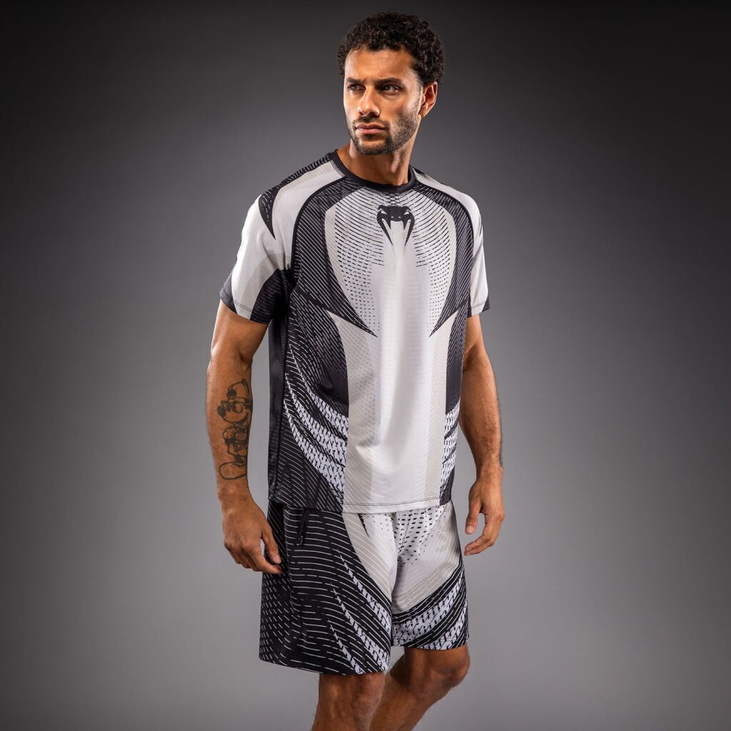 Футболка Venum Galactic 3.0 Dry Tech - Off-white/Black