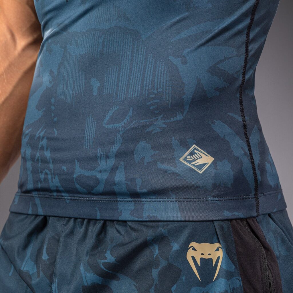 Рашгард Jujutsu Kaisen x Venum Fushiguro Short Sleeve - Ocean Blue