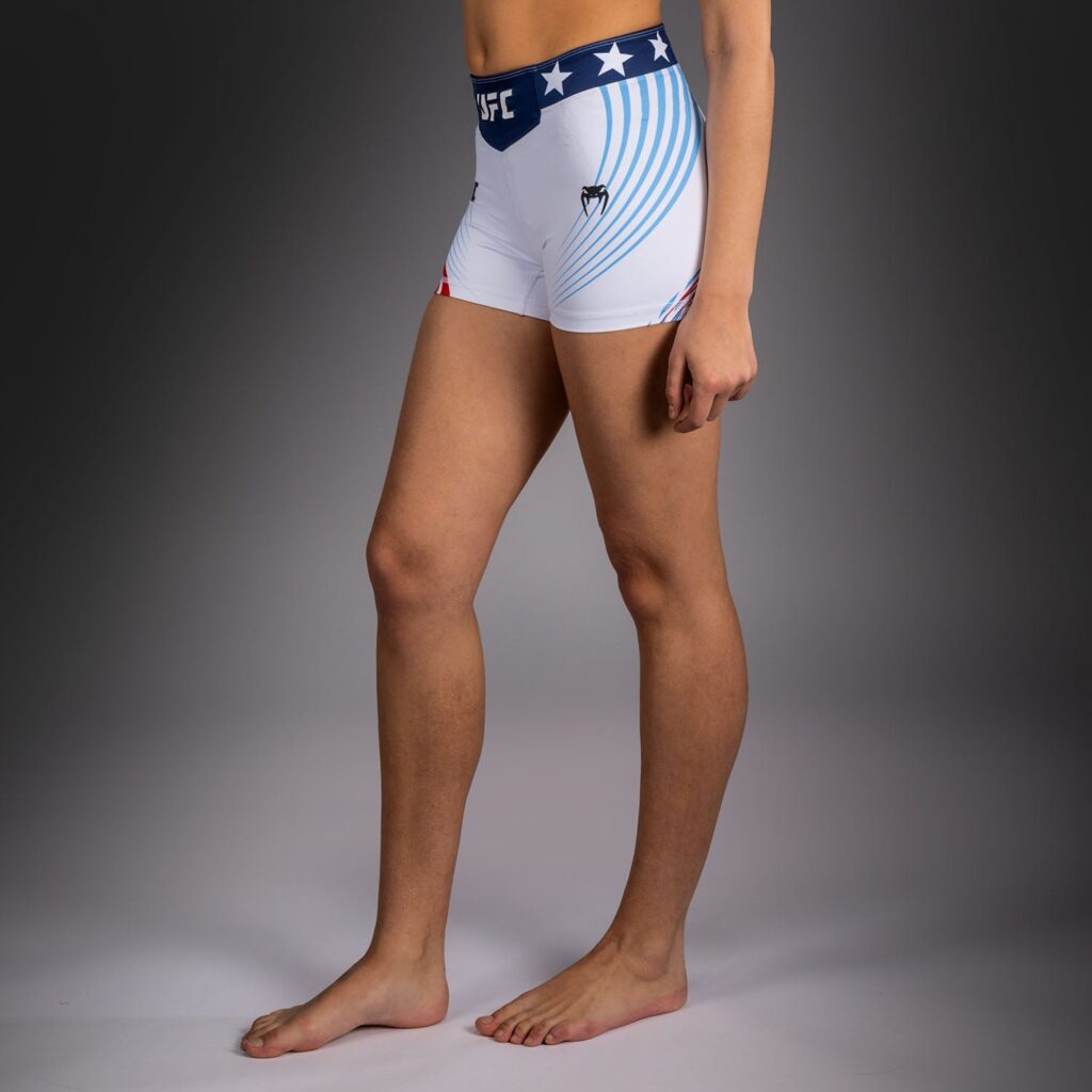 Шорты Women's Official UFC Freedom 250 by Venum White Authentic Fit Vale Tudo Short